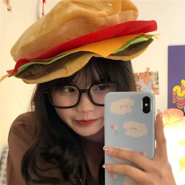 Designer Cap Netter Hamburger mit Style Creative und Lustig