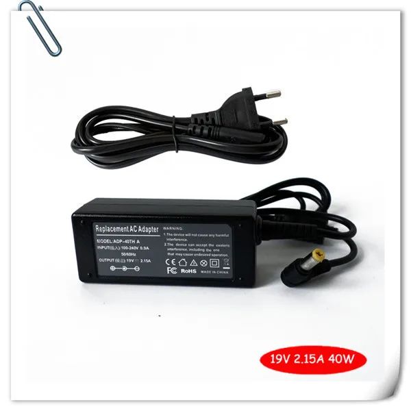 Caricabatterie Nuovi per Acer Aspire One D260 AOD260 AO522 522 Caricatore della batteria AC Adattatore AC Universal Cargador Caderno Carregador