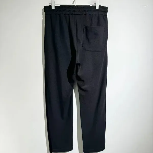 Мужские брюки 2024SS G 1: 1 Качество черная боковая дышащая простые брюки стиля