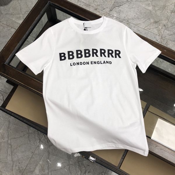 B marchio Deisgner T-shirts T-Shirt Luxury Thirts for Men Litone Letter Tees Simple Free Free Top Women Eueo Size 3xl