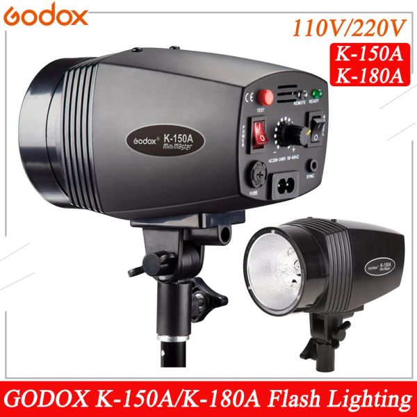 Аксессуары Godox K150a K150A K180A K180A 180WS 150WS Portable Mini Master Studio Studio Flash Lights