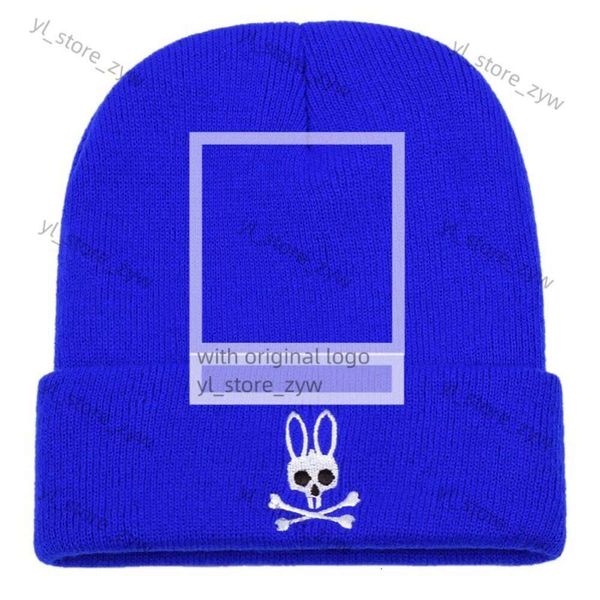 Bad Bunny Beanie Hat Winter Fashion Skeleton Rabit Knit