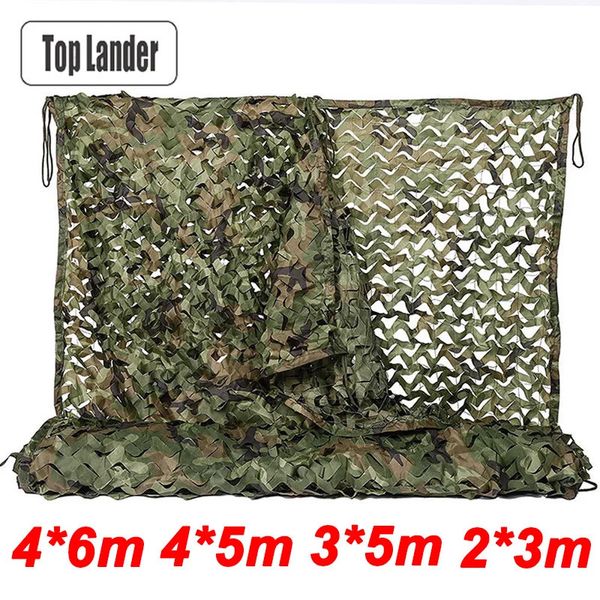 6x4m 2x3m mimeti di camuffi militari NETTINE NETTING ARMITÀ NETS NADA MESH HACK GARDEN AUTO OUTDOOR CAMPING SOLE SCHEMA TENTRO 240425