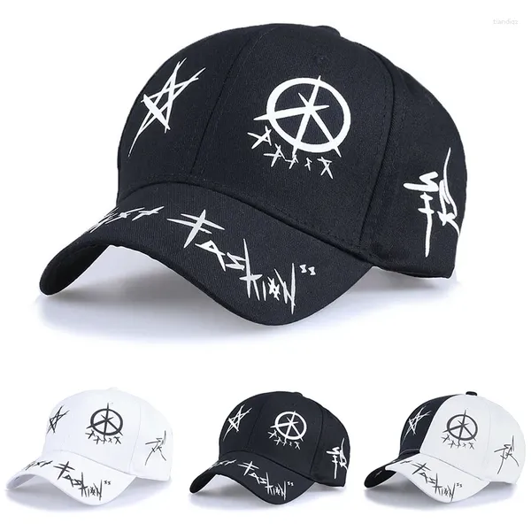 BAPS BACK BASEBALL BASEBALL Estate Lettera unisex Stampa Cappelli da armi solare Cappello da donna Uomini Spring Autunno Autunno Cappelli Snapback casuali