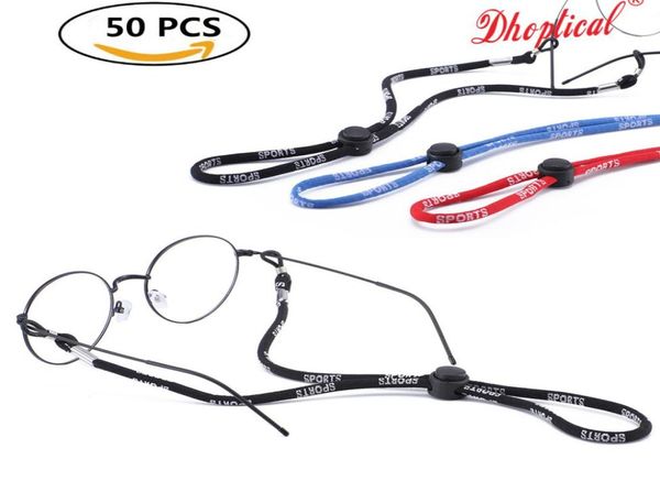 Basket da pallacanestro da basket in esecuzione occhiali da catena Sport Cord 3 colori Accessori occhiali Accessori interi 50pcs2551553