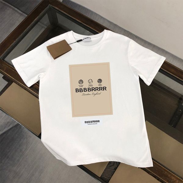 B Branddesigner T-Shirts Luxus T-Shirts Baumwollmode-T-Shirts für Männer Süßes Muster Top Euro Größe 3xl