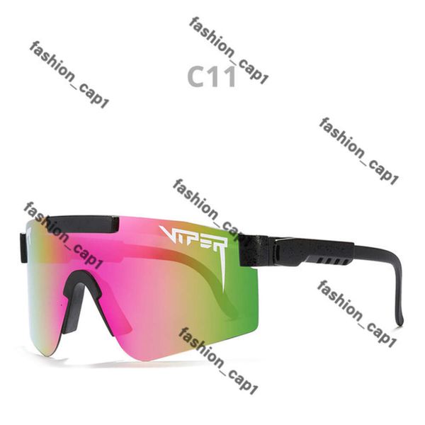 Pit Vipers Pitvipers Nuovo Pit Vipper Sport originale Google TR90 Occhiali da sole polarizzati per uomini Donne Outdoor Eyewear antivento 100% UV Gentile a specchio UV Pit Vioers 679