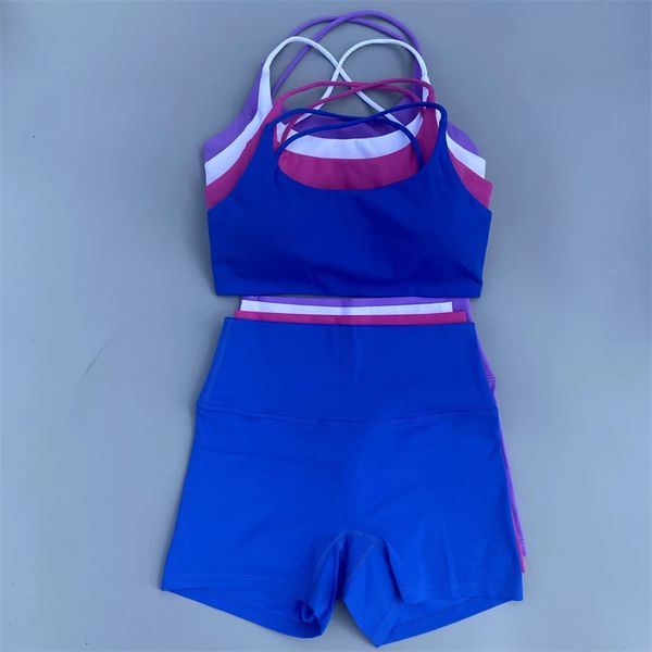 Roupas de ginástica de ginástica feminina de cor de cor sólida