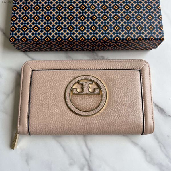 Designer de marca Bola de desconto Bolsa feminina Bag Kira grade longa carteira de luxo Cartão de couro com zíper Cartilhas personalizadas bolsas europeias para homens mulheres
