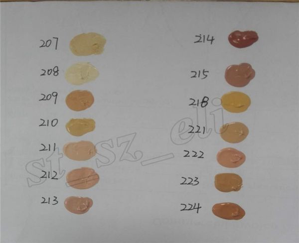 Nova maquiagem Base de maquiagem Cobertura Extreme Cobertura Líquida Fundação líquida Hipoalergênica Imperme 30g Corretivo de pele barato 14 color66699662