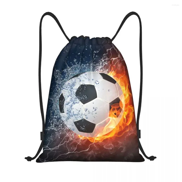 Stume da stoccaggio Basketball Volyball Rugby Baseball Stampa di calcio Stampa con parentela borse da ginnastica sportiva per uomini Donne che allenano Sackpack