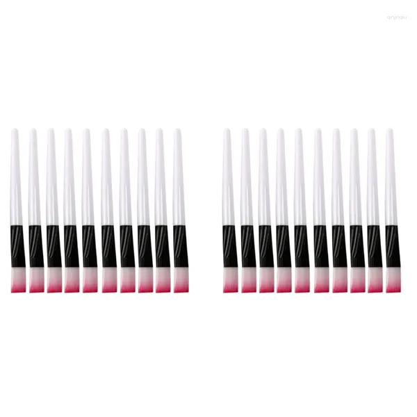 Make -up Pinsel 20 PCs Pink Pinsel weiße Balken Gesichtsmaske Hautpflegewerkzeuge