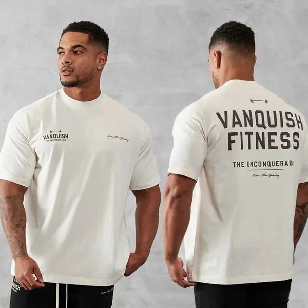 Мужские футболки мужская винтажная футболка спортивная фитнес-экипаж Короткая шишка