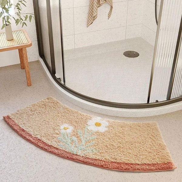 Teppiche handgefertigte Badezimmermatte für zusätzlichen Komfort Nicht-Rutsch und einfach zu reinigen, weich im Raumboden