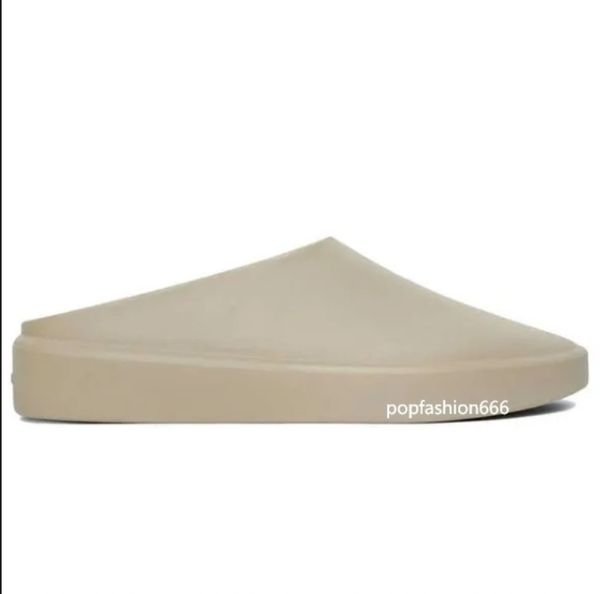 Uomini pantofole pantofole sandali all'ingrosso paure di Dio le scarpe da design slip-on california fa scivolare donne alridoio cemento creme di cemento designer pantofole 55