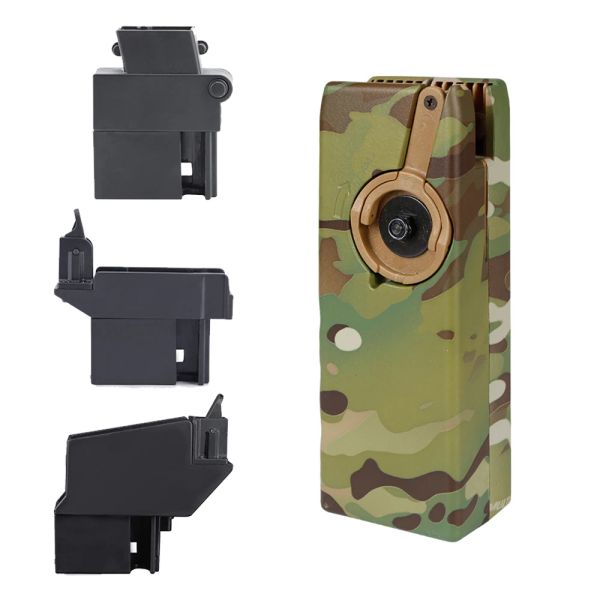 Attrezzatura militare tattica BB Speed Storage Carico Adattatore di conversione per AK G36 MP5 M4 Mag Hunting Airsoft Paintball Army Game