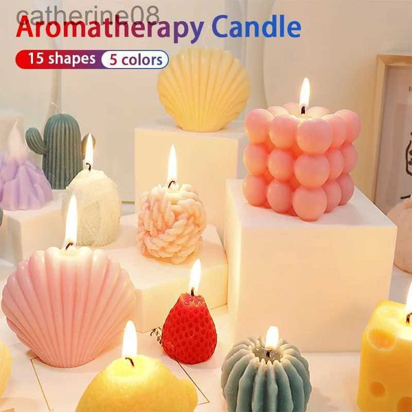 Свечи 26 форм бездымные эстетические свечи ароматические свечи