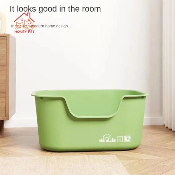 Conjunto banheiro sandbox BedPans Treinamento Treinamento Treinamento Cato Bacia de Bacia Gigante Modo Splash