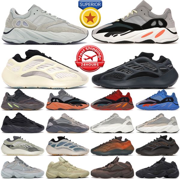 Scarpe da corsa designer 700 v3 500 sneaker uomini donne 700s grigio solido alvah azael salino analog