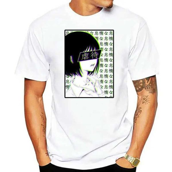 T-shirt Maglietta da uomo Astetica giapponese pigra SAD GIOVATURA GIANNI CAPITA LOLITA T-SHIRT T-SHIRT T-SHIRTL2404