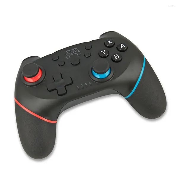 Игровые контроллеры управляют бесплатно Bluetooth Wireless Gamepad для Switch Pro NS Консоль-контроллер джойстик двойной вибрацию 6-осевой.