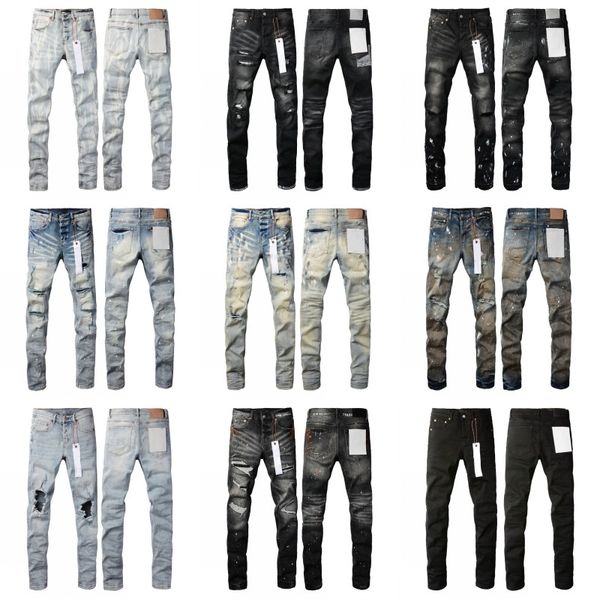 Herren Jeans Denimhose Herren Jeans Designer Jean Men Black Hosen High-End-Qualität Straight Design Retro Streetwear Casual Swatpants Designer Jogger Pantp7017