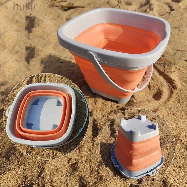 Sandspiel Wasser Spaß 11 Stcs Bucket Beach Spielzeugset 4 Tier Sandformen Sandwasser Outdoor -Werkzeug Sommerparty bevorzugt Sand Sifter für 3+Alter Jungen Mädchen D240429