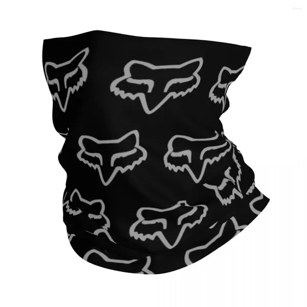 Lenços para lenços adultos Foxs motocicletas de motocicleta cover de máscara de máscara impressa de máscara de máscara de máscara de máscara quente para pilotar lavável lavável