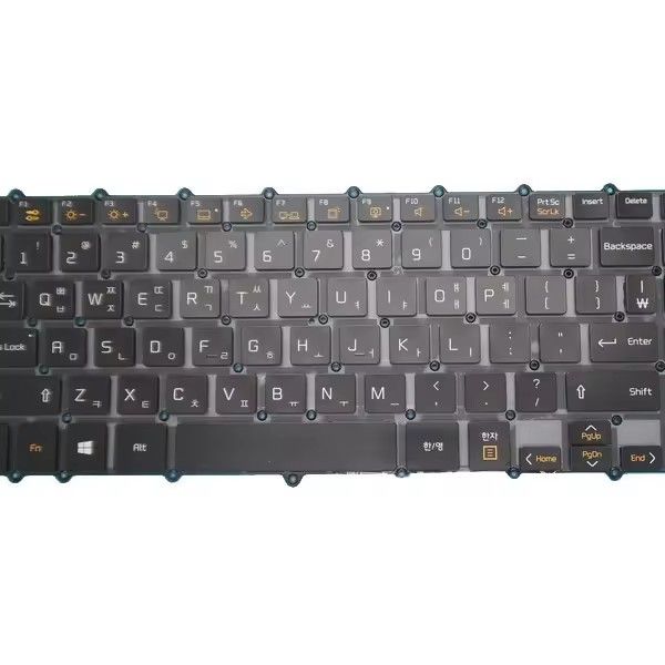 Teclado de laptop para LG 17Z95N 17Z95N-G.AAS9U1 17Z95N-G.AA78B Korea Kr preto sem quadro com retroiluminação