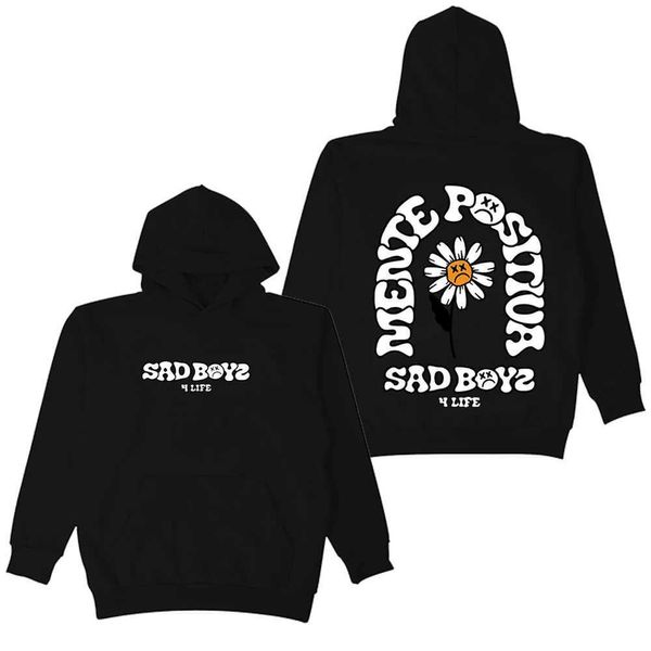 Herren Hoodies Sweatshirts Junior H mente positiva miami Hoodies Sad Boyz Tour Merch Winter Frauen Mann Mode lässig Strtwear Sweatshirts T240428