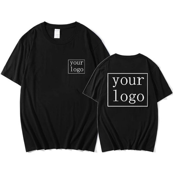 Пользовательская футболка по размеру ЕС сделает ваш дизайн текст для мужчин, женщины печатать моду, оригинальные Diy Design Gist