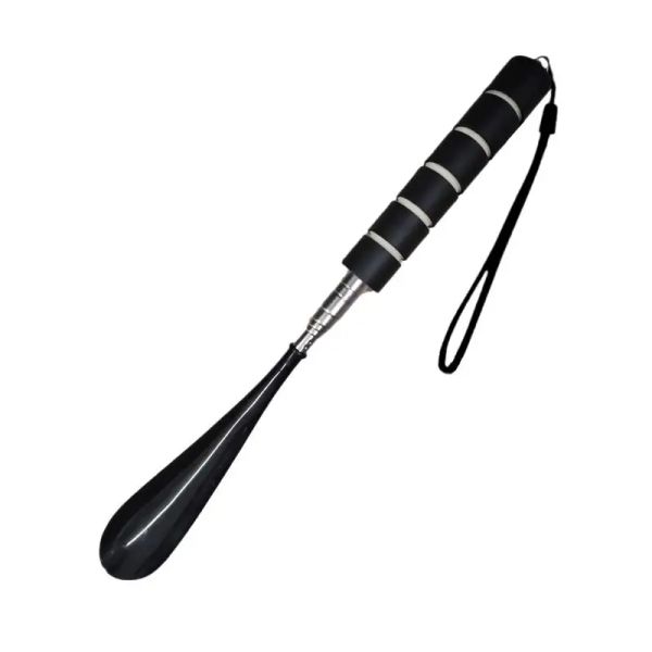 Accessoires Retractable Cowehorn Schuhhorn Edelstahl Schuhfuß Langgang Griff Schuhleber Schuhzubehör Lifter Schuhe Löffel Schuehn