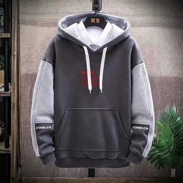 2JDP Erkek Hoodies Sweatshirts Hoodies Anime Grafik Kapüşonlu Sweatshirt Erkekler Manga Kıyafetleri Harajuku Moda Y2K Vintage Hoş Geldiniz Anlaşması Pastel Renk 90S S D240429