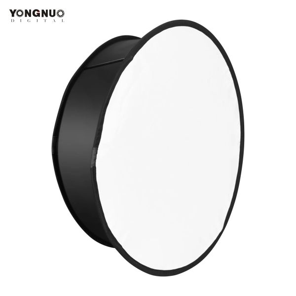Accessoires Yongnuo YN561 YN451 56 cm/ 45 cm Runde Softbox Diffusor Collabsible für Yongnuo YN300/ YN600/ YN900 -Serie LED -Videolicht