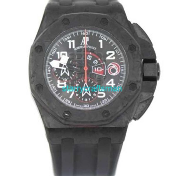 Orologi di lusso APS Factory Audemar Pigue Royal Oak Offshore Alinghi Carbon Fibre Watch 26062FS ST9X