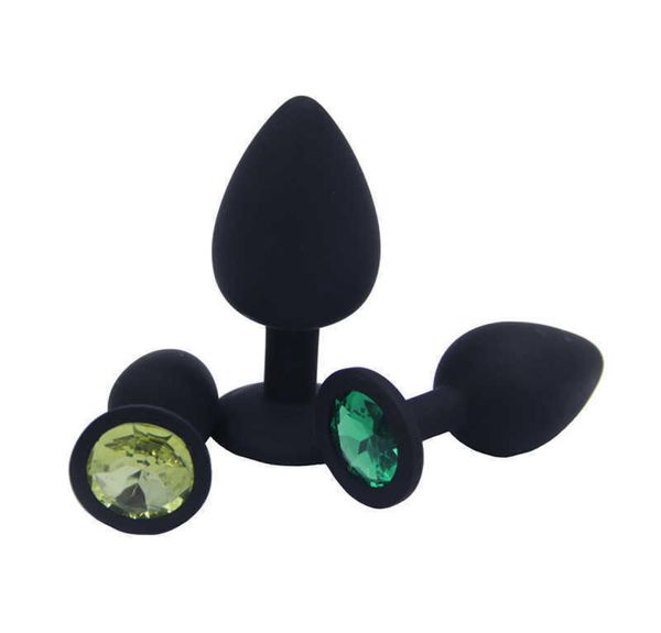 SS22 Sex Toy Massager Butt Plug Plug Massager Erotic Sex Toys для мужчин Женщина для взрослых продуктов Анальная силиконовая анальная труба S 3648297