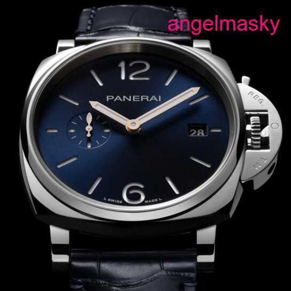 Pulseiro mecânico Série Panerai Luminor Série Automático Mechanical Mechanical Assista Casual Swiss Selp Skating Presente Luminoso para o namorado PAM01274 (42mm)