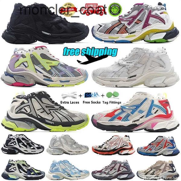 Sapatos de grife trock 7.0 Runners Shoe casual Triple S 7.0 Runner Sneaker mais quente Trocks 7 Tess Gomma Paris Speed Platform Fashion Fashion Sports TrainerersAkvx