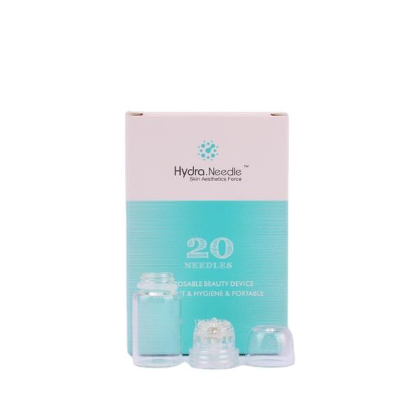 Hydra -Nadel 20 Pins Titanmikro -Nadel Meso Derma Roller Nadel Mesotherapie Hautpflege Verjüngungsweite Anti Wrinkle4818174