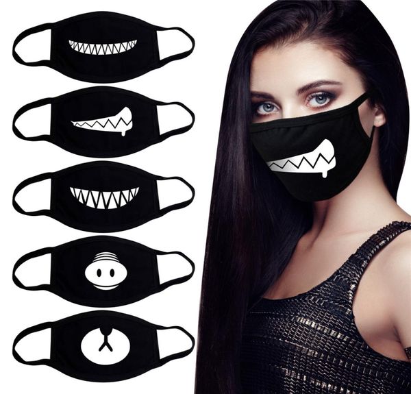 Maschera per la bocca di polvere di cotone Cartoon anime cartone animato fortunato orso da donna maschere per la faccia di facciata new5852288 new5852288