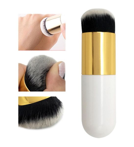 Brush de fundação 6 pincel de maquiagem colorido Bruscos de maquiagem de creme plano Professional Maghup Brush2574238