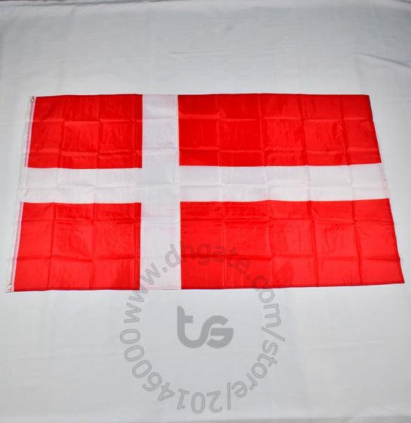 Датский национальный флаг 3X5 FT90150CM VINGING National Flag Дания Датская Украшение Главной Флаг Баннер8057695