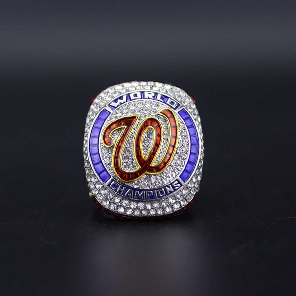 Band Rings 2019-2020 MLB Championship Washington National Team Championship Ring Baseball Ring New 6OG7