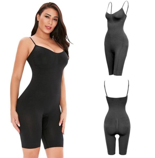 Frauen Firma Full Body Shaper Shaper Shorts Bauch Rückenfett Corsett Elastic Tailer Trainer Bodysuit Butt Lifter Oberschenkel Shapewear T24295310