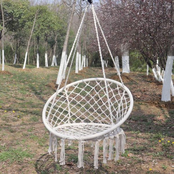 Mobili da campeggio sedia a schiera appesa al coperto esterno con giardino staffa salotto balcone sedile per sedile per mesh corda da patio