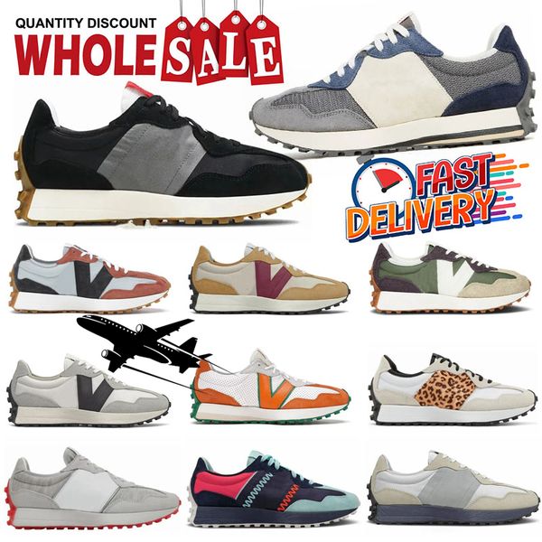 Spedizione gratuita Scarpe casual Scenografo Sneaker Sneaker Vintage Women Uomini Spese di vita Allenatori riflettenti Scarpe da corsa in pelle in pelle Suede Softy Comfort Sea Sale