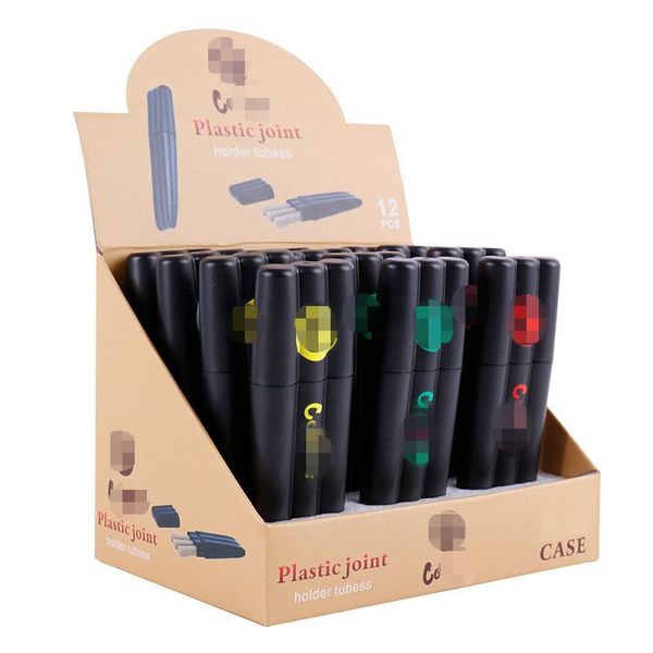 Smoke Shop fumatori barattolo di scorta di tubi da tabacco da 122 mm per contenitore di erbe per le erbe per la perforazione della sigaretta per tubo di carta per tubo di pillola