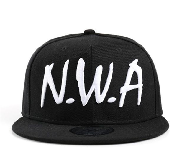 Compton Menwomen Sport Beyzbol Kapağı Vintage Siyah NWA Mektup Gangsta Hiphop Hat 2205134786078