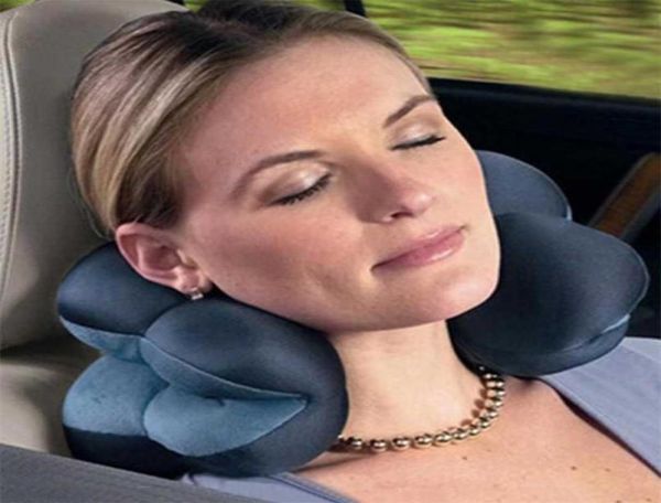 Travesseiro de pescoço Microbead portátil Pillow Use em casa ou em movimento para apoiar o travesseiro de viagem do pescoço de trabalho 2111113980448