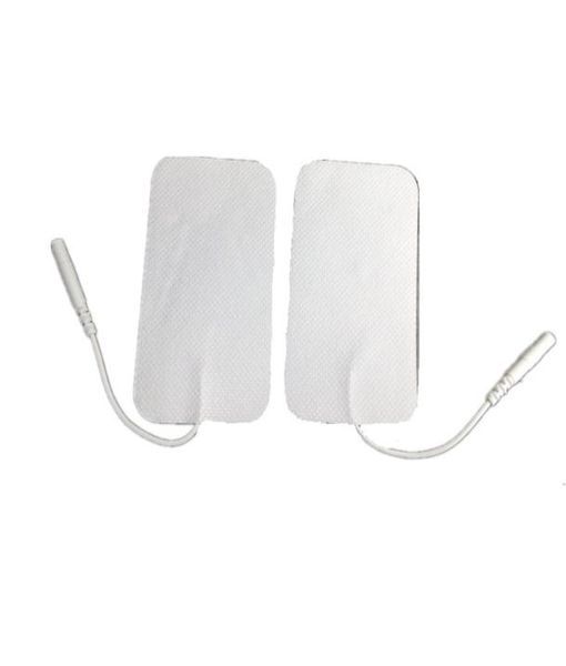 Große 5cmx 9 cm Ten EMS -Maschinen -Elektrodenpads Pad wiederverwendbares LongLife -Selbstkleber für Massage Digital Therapy Machine 10pcs5pai3480169